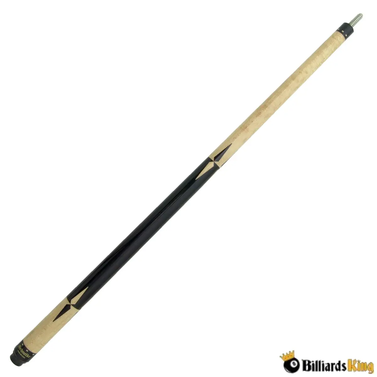 Schmelke NC06 Birdseye Maple w/ Ebony Grip Pool Cue Stick