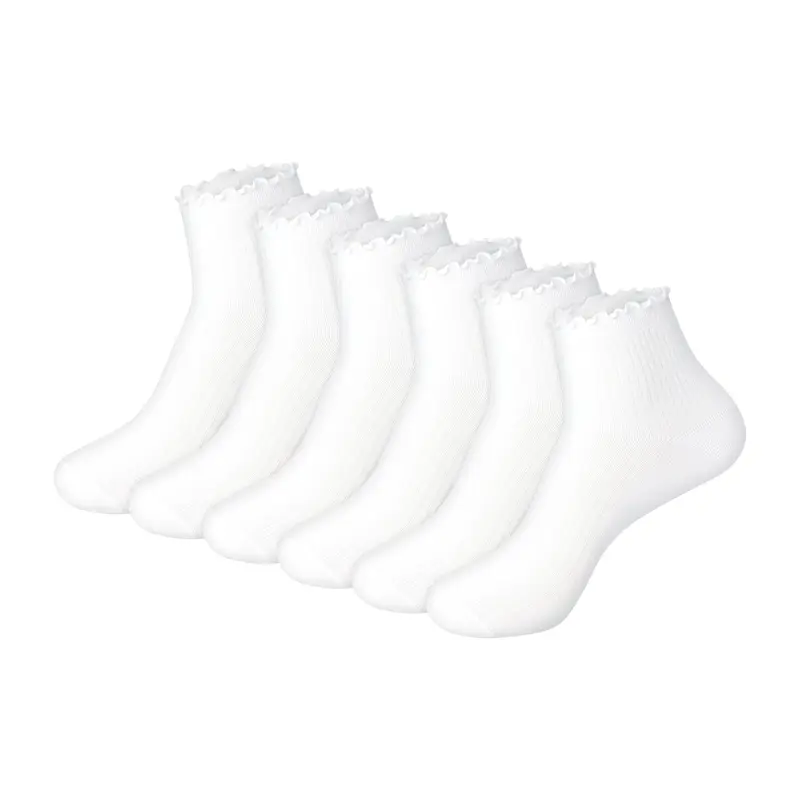 Hanes Originals Women’s Supersoft Ankle Socks 6-pairs Women's Intimates Multi Pack Comfortable Fit Soft Stretch Fabric Breathable Hwsa6