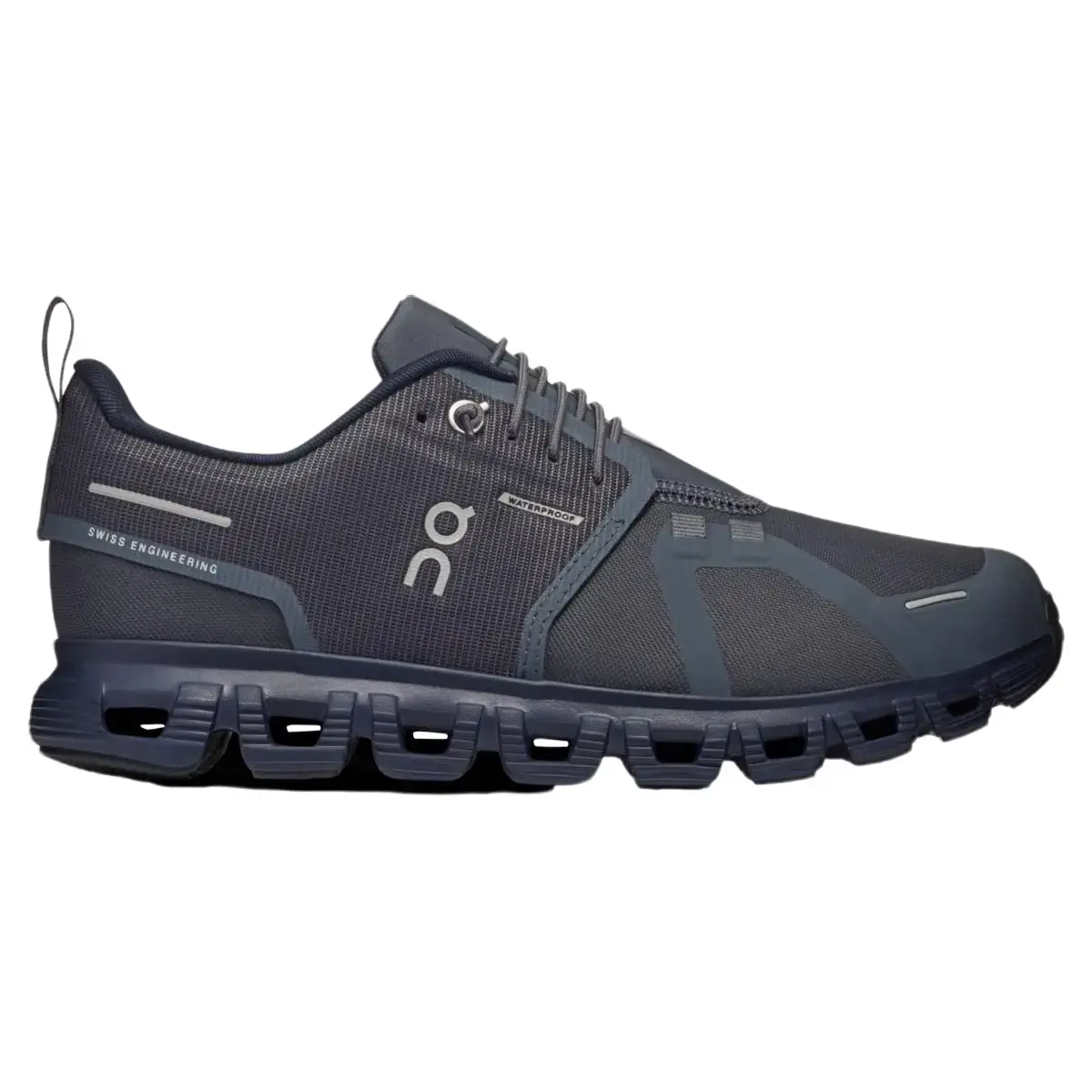 On Running Cloud 6 Waterproof Navy Midnight Women's Fashion Shoes New