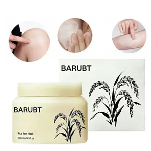 Rice Jam Mask  Gentle Exfoliating, Glow & Smooth Skincare | Lightweight Moisturizing Face & Body Mask | Exfoliating & Hydrating Mask | Achieve Smooth, Beautiful Skin | Suitable for All Skin Types |(8.45 fl. oz)