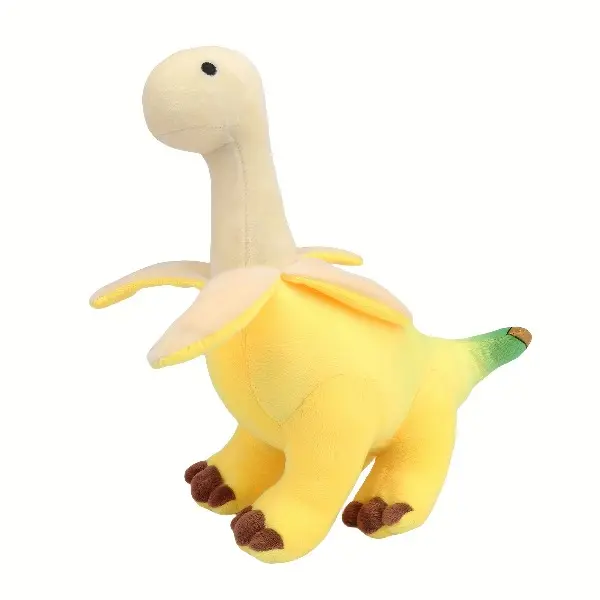 30cm Cute Banana Dinosaur Plush Toy Kawaii Brachiosaurus Stuffed Doll Soft Fruit Dinosaur Plushie Gift for Kids Home Decor monkey