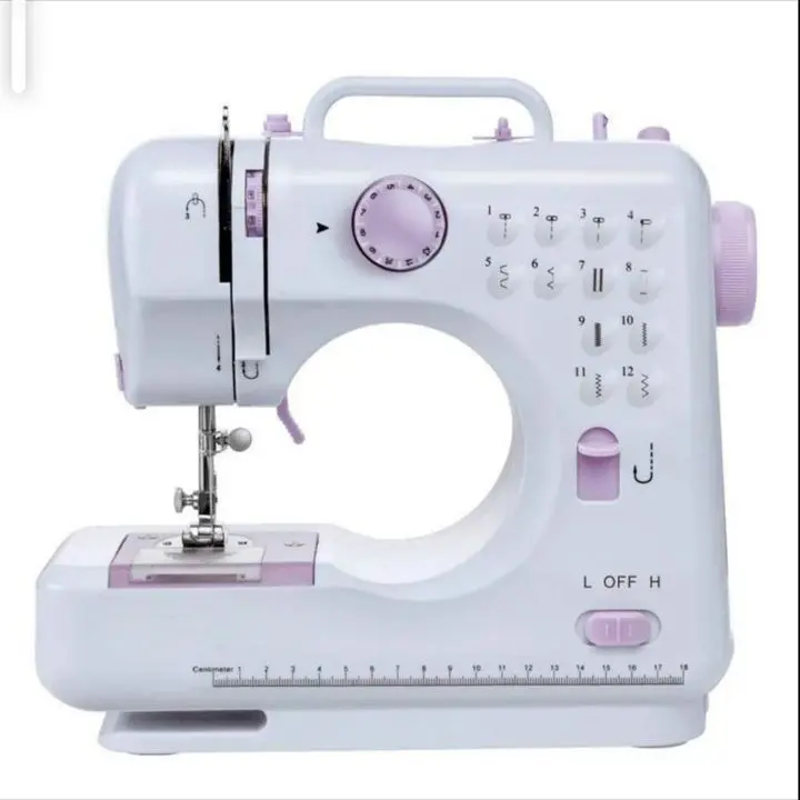12 Stitches Multi-function Sewing Machine, 1 Count, LED Light, Suitable for Beginners, Sewing Supplies, Stitch Accessories & Christmas Gift Ideas