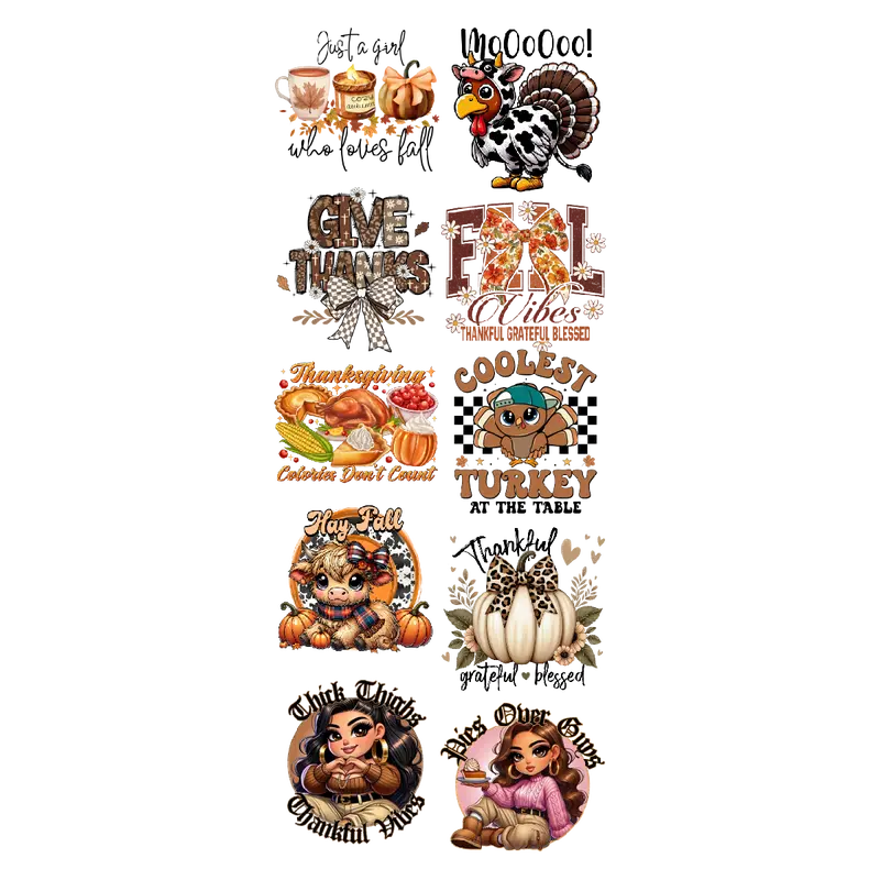 Fall DTF Gangsheet
