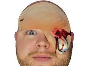 Hanging Eye Face Prosthetic