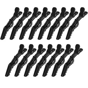 15Pcs Alligator Hair Clip for Styling Sectioning，Hair Sectioning Clips for Women Black Hair Clips for Styling Sectioning for Thick Hair Professional Hair Salon Quality Crea Clips for Haircut