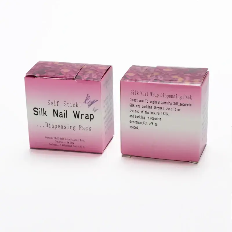 2pcs New Roll Silk Fiberglass Nail Wrap Sticker Self Stick Reinforces Nail UV Gel Extension Nail Art Tips