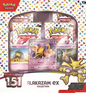 151 Alakzam Ex Promo and 4 Packs