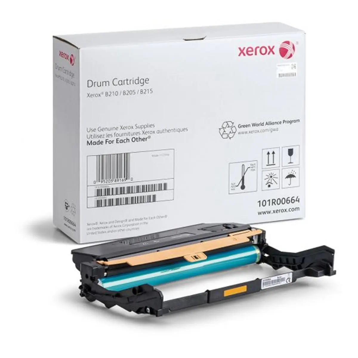Fuji Xerox Laser Drum Replacement Cartridges - Durable, High-Efficiency, Compatible with B205, B210, B215 Printers, 1.55 lbs, 10000-Page Yield, 10000 Pages, Drum Cartridge