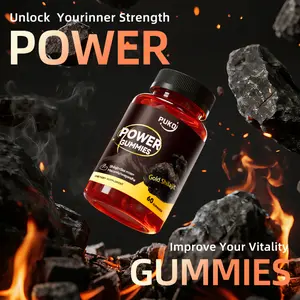 PUKO-POWER -Oyster Daily DietarySupplement 60 Gummies Shilajit GummiesTaurine,-MadeinUSA-FDA&GMP