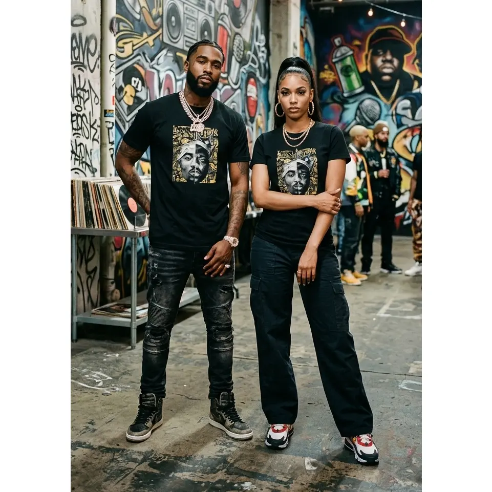 Tupac Biggie Regular & Fitted T-Shirt