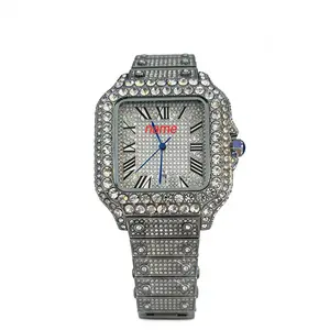 C--A fashionable watch made of natural gemstones and alloys, with adjustable features.