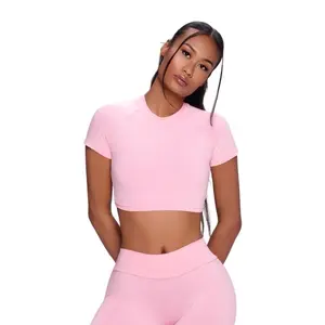 Pilate Mami Pink — Short Sleeve Balance Tee