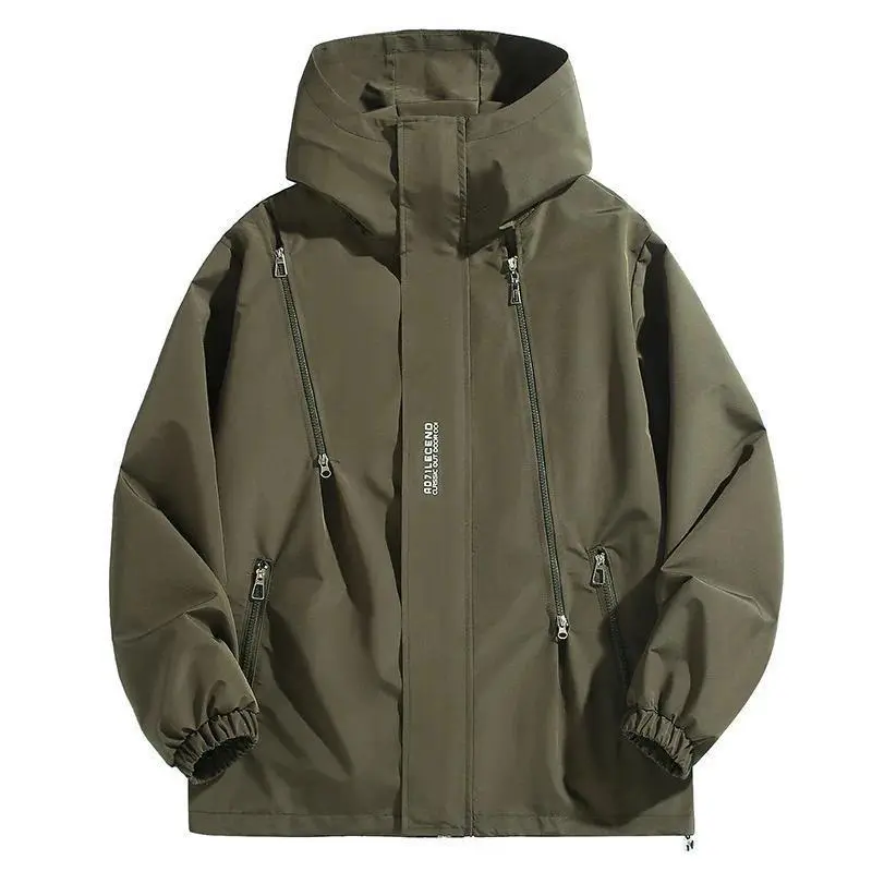 2025 New Style Big Size 12XL Bomber Jacket Men Hooded Zipper Windbreaker Waterproof Windproof Outerwear Large Plus Fat Coats Casual Long Sleeve Menswear Tops Wetsuit Green 2025 New Style Big Size 12XL Bomber Jacket Men Hooded Zipper Windbreaker Waterproof Windproof Outerwear Large Plus Fat Coats Casual Long Sleeve Menswear Tops Wetsuit Green