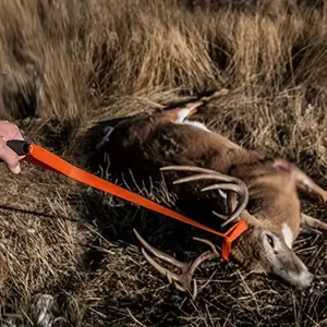 Self-Locking Heavy Duty Deer Drag Rope with Loop