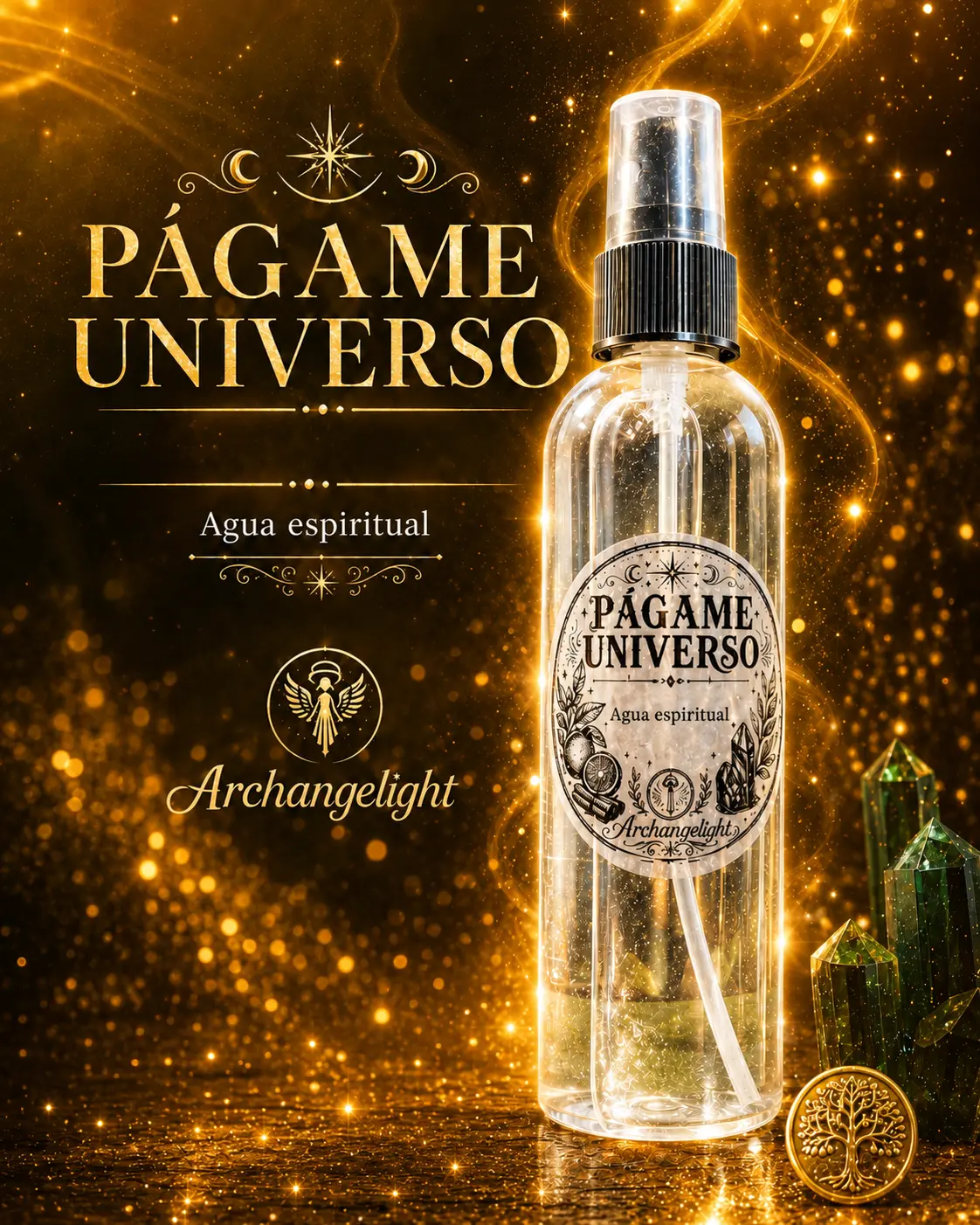 Págame Universo - spiritual water