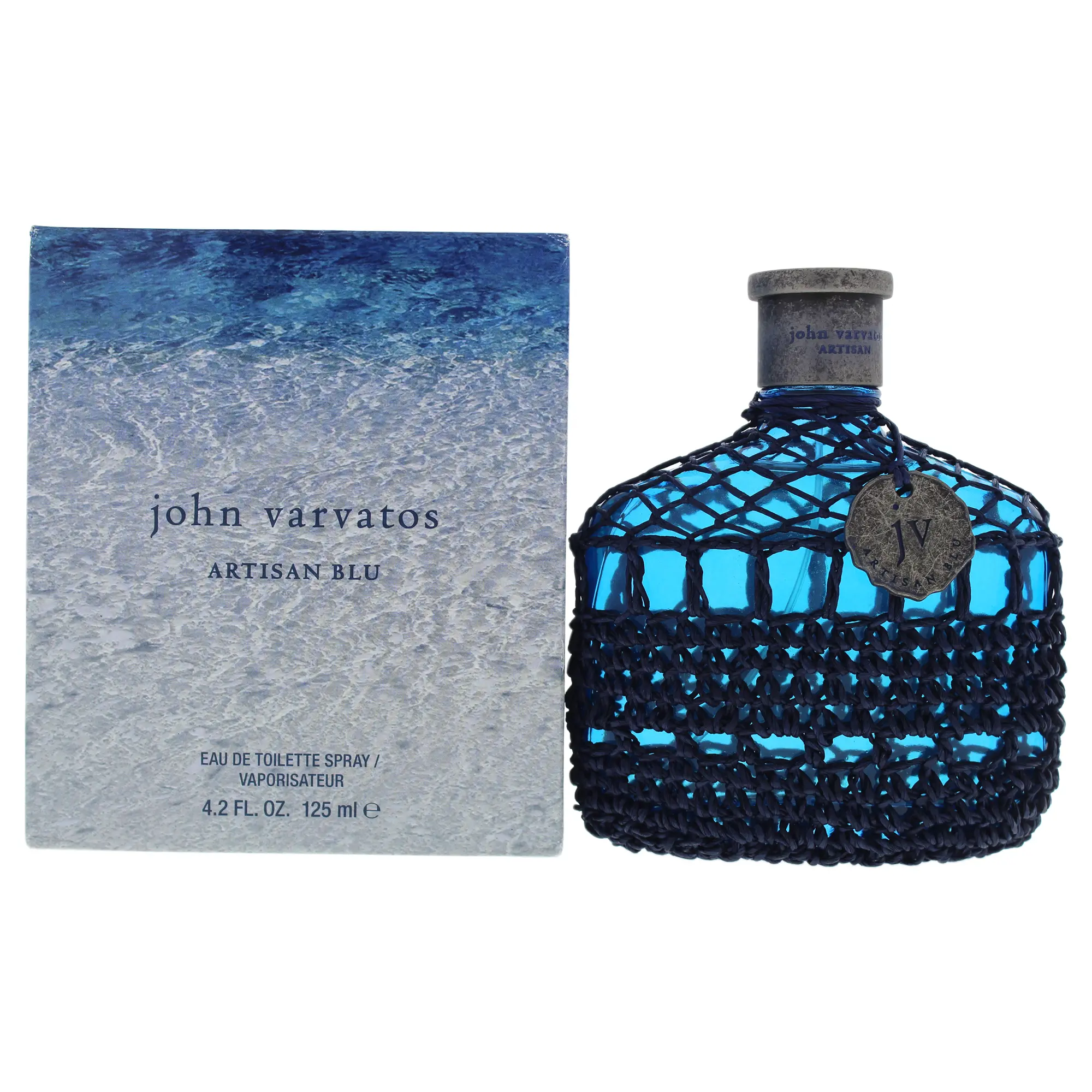 Artisan Blu by John Varvatos for Men - 4.2 oz EDT Spray, Fresh Woody Aquatic Scent Artisan Blu by John Varvatos for Men - 4.2 oz EDT Spray, Fresh Woody Aquatic Scent