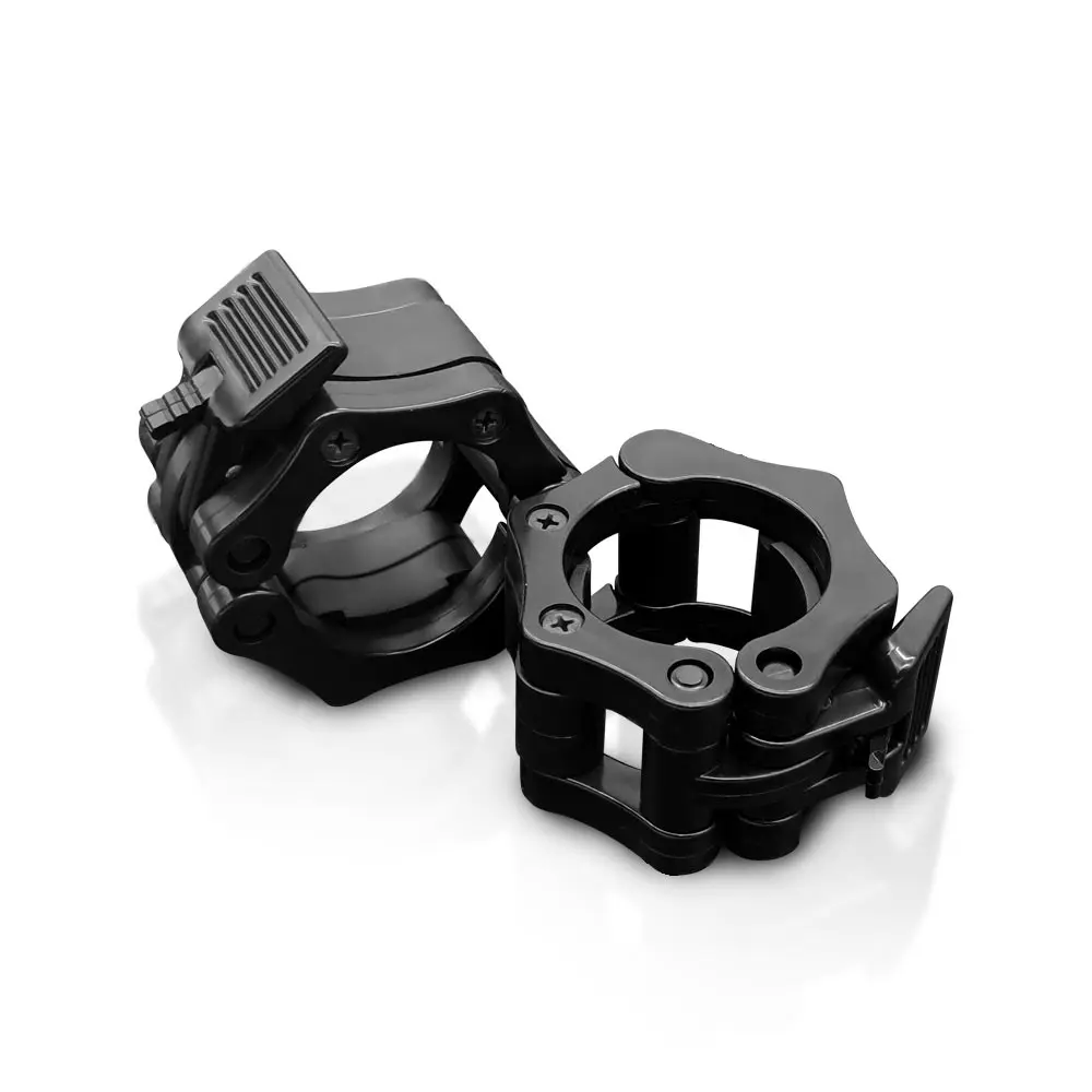 IFAST 2-In Quick-Release Olympic Barbell Clamp Collars, Standard Fit for Olympic Bars, Nylon & Durable Plastic Gym Accessories with Advanced Casting & High-Pressure Processing, Non-Slip Home Workouts Weightlifting Gear