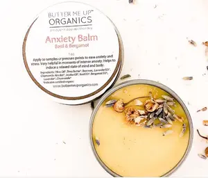 Anxiety Balm / Calming Balm / Relaxation Balm Organic Massage Oil