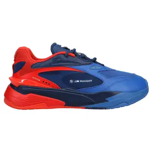 PUMA Mens Bmw Motorsport Rs-Fast Lace Up Sneakers Shoes Casual - Blue