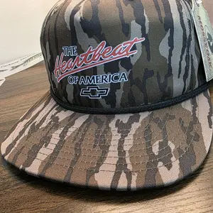 Snapback Unisex Baseball Cap - Chevrolet "Heartbeat of America" Richardson 256 The Backroad Retro Hat
