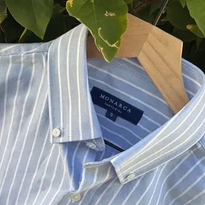 Slim Fit Striped Oxford Shirt