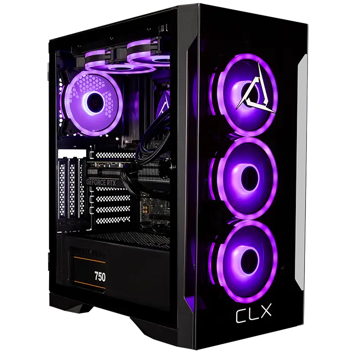 CLX SET Core Ultra 9 285K Gaming PC with NVIDIA GeForce RTX 4070 SUPER Intel Core Ultra 9 3.70GHz Intel Z890 64GB DDR5 5600MHz Windows 750 Model