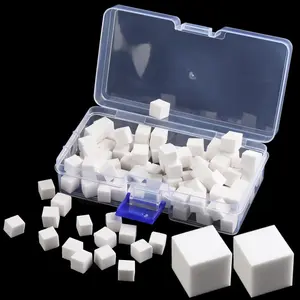 200Pcs Soft Nail Sponges for Ombre, Square Mini Nail Art Sponges, Aura Nails, Ombre Nail Brush, Gradient Nail Design Tools, Gel Polish Blending Sponge Applicator springtok