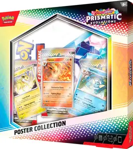 Pokemon TCG: Scarlet & Violet - Prismatic Evolutions Poster Collection Box