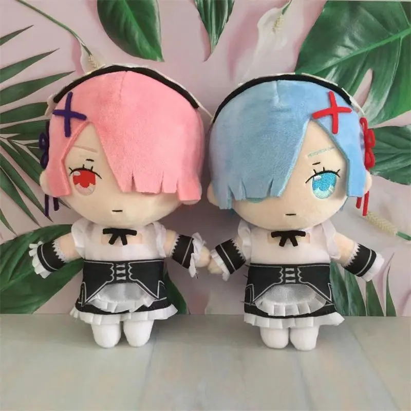 Re:Life In A Different World From Zero Plush Doll Toy Rem Ram Cute Soft Stuffed Pillow Kids Gift 20cm Cosplay