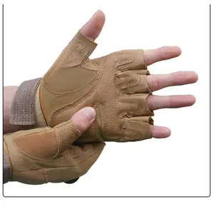 Tactical knuckle gloves men and women outdoor half finger protection sports training outdoor military fans special forces riding gloves men