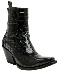 Ariat Women's Jade Crocodile Print Western Booties Snip Toe - 10063822