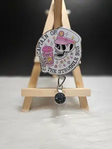 Captain Of The Struggle Bus Badge