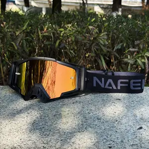 High-Quality Motorcycle Riding Goggles, Trendy and Modern Design, Windproof UV Protection Dust-Proof, Unisex Adjustable Nose Pad Glasses