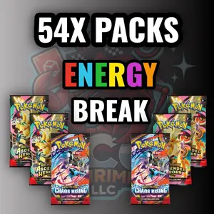 TCG SHRIMP Pokemon (ENERGY BREAK) 54x Pack Break