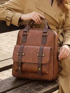 Vintage Handbag, New British Academy Style Backpack, Versatile Large Capacity Bag, Perfect for School, Shopping, Commuting