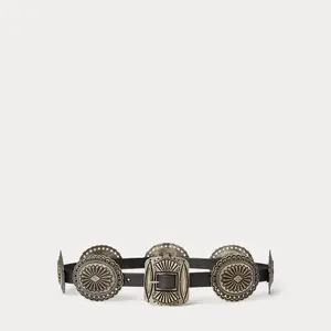 Polo Ralph Lauren - Metal-Accent Leather Belt