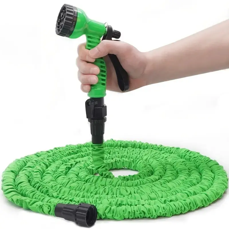Car Wash Water Gun, Expandable High Pressure Water Hose with 7 Modes Adjustable Water Sprayer, Universal Watering Irrigation Tool for Car Wash, Car Wash Equipment, Car Wash Accessories, Car Wash Jet, Car Washing Tool
