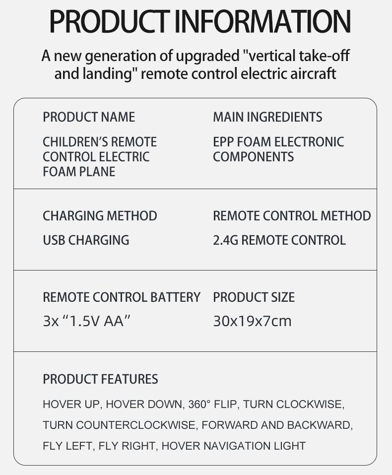 tongliKids Remote Control Foam Airplane Electric Stunt Aircraft Drone Quadcopter Easy to Control for Beginners Durable and Impact Resistant EPP Soft Foam Stunt Rolling Drone for Kids Ages 8-12 Christmas Halloween Thanksgiving Gift