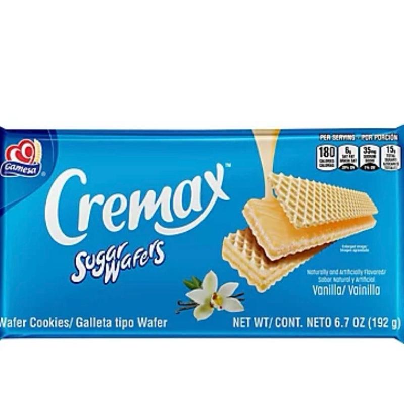 Gamesa Cremax 3 Count Wafers Chocolate Strawberry Vanilla 6.7 Oz Each