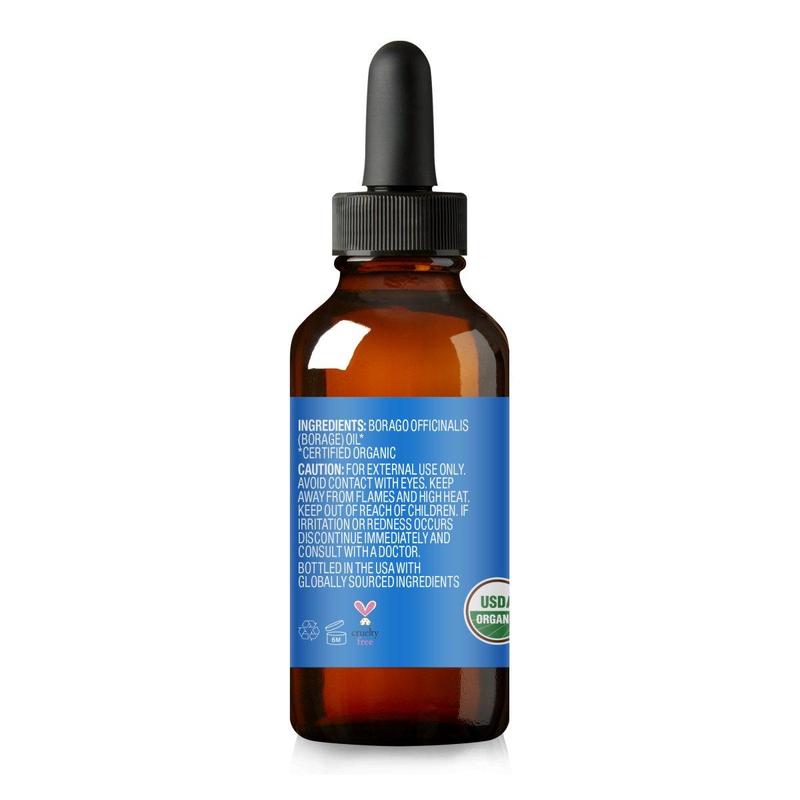 Organic Borage Oil for Clear and Comfortable Skin Repair - Skincare