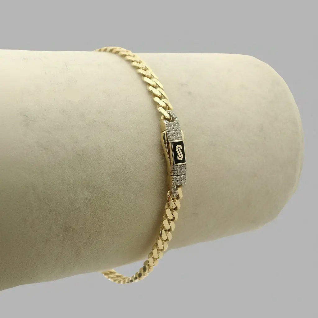 BRAZALETE MONACO 14K