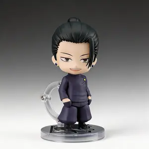 2206# Jujutsu Kaisen Q Version Suguru Geto Inspired Chibi Action Figure, 10cm JJK Collectible Model Toy with Accessories, Boxed Anime Fan Gift, Jjk Figures, Jujutsu Kaisen Figures