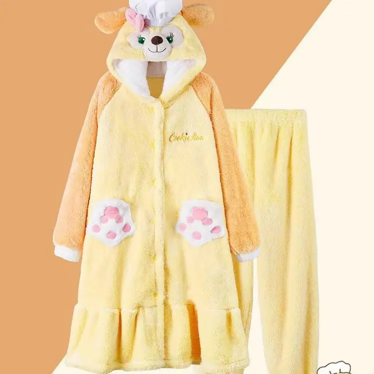 Butter cake chef dog suit [thickened]