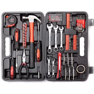 148 Piece Automotive and Household Tool Set Perfect for Car Enthusiasts and DIY Home Repairs for Gifts for Men