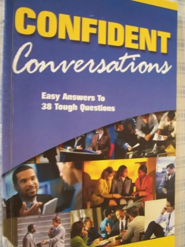 USED Book - Confident Conversations: Easy Answers to Tough Questions by Brad DeHaven (Paperback) - english