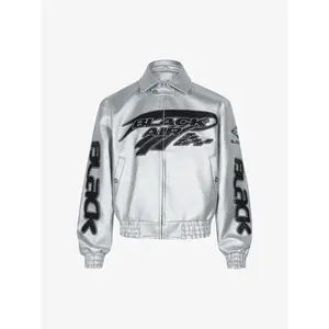 Leather jacket, bicycle racing, fake motorcycle, motorcycle, school team, street bomb jacketRAIMENTRY