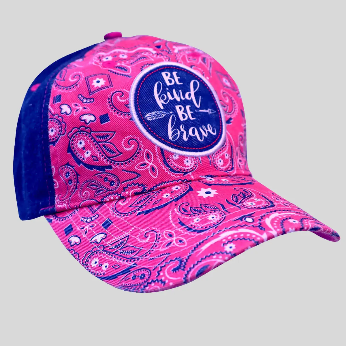 Cherished Girl Womens Cap Be Kind, Faith-Based Graphic Hats, Daily Wear, Adjustable