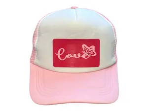 Love butterfly trucker hat
