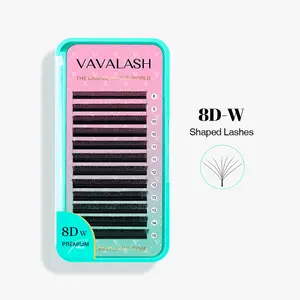 W-Shape 8D Volume Premade Fan Lash Extensions