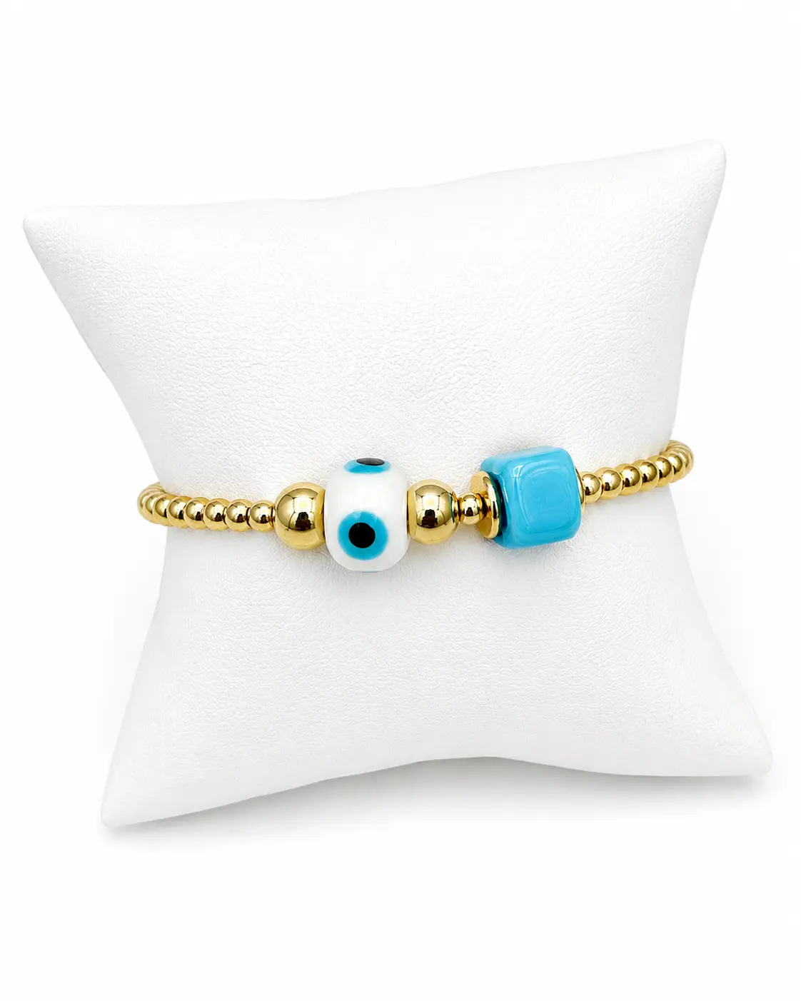 Elegant Evil Eye Beaded Talisman Bracelet, Casual All-Seasons Daily Fashion Costume Jewelry Accessory